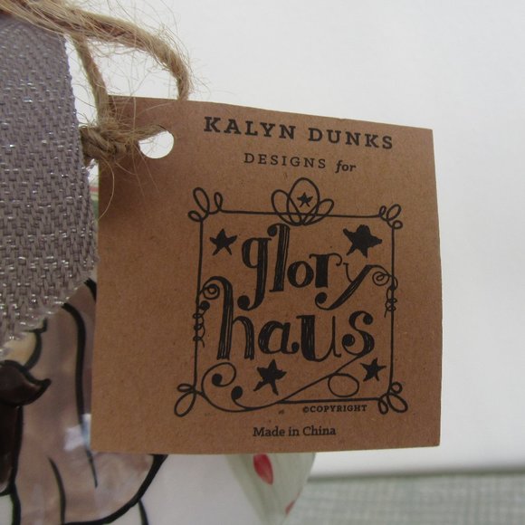 Glory Haus Glass Ball Christmas Ornament w/ Beaded Hook Nativity 3.5" diameter - Picture 7 of 9